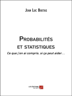 Probabilités et statistiques: Ce que j'en ai compris, si ça peut aider…