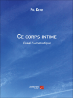 Ce corps intime: Essai humoristique