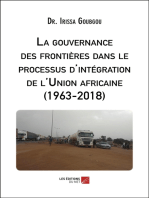 La gouvernance des frontières dans le processus d'intégration de l'Union africaine (1963-2018)