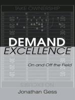 Demand Excellence: On and Off the Field