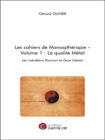 Les cahiers de Manoqithérapie – Volume 1 