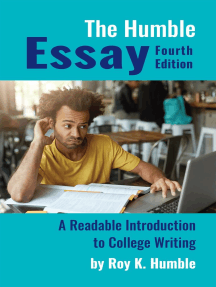 essay about humble person