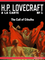 The Call of Cthulhu: H.P. Lovecraft a la Carte No. 1