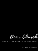Dear Church : Vol 1: The Beauty of The Body