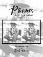 Poems - Songs and Letters Volume 2: The Awesome Oak