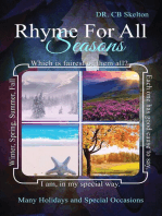 Rhyme for All Seasons: Many Holidays and Special Occasions