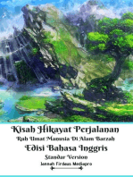 Kisah Hikayat Perjalanan Ruh Umat Manusia Di Alam Barzah Edisi Bahasa Inggris Standar Version