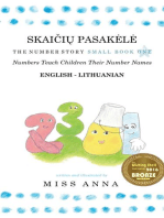 The Number Story 1 SKAIČIŲ PASAKĖLĖ