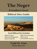 Negev & Southern Israel Biblical Sites Guide