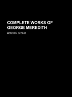 The Complete Works of George Meredith