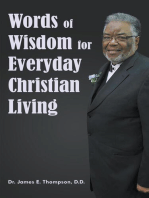 Words of Wisdom for Everyday Christian Living