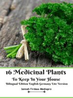 16 Medicinal Plants to Keep In Your House Bilingual Edition English Germany Lite Version