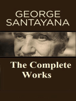 The Complete Works of George Santayana