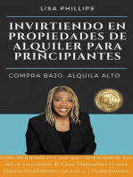 INVIRTIENDO EN PROPIEDADES DE ALQUILER PARA PRINCIPIANTES: COMPRA BAJO, ALQUILA ALTO