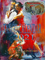 Calendar 2021. Tango