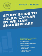 Study Guide to Julius Caesar by William Shakespeare