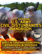 The Official US Army Civil Disturbances Handbook - Updated: Riot & Crowd Control Strategy & Tactics - Current, Full-Size Edition - Giant 8.5" x 11" Format: Large, Clear Print & Pictures - ATP 3-39.33 (FM 3-19.15)