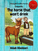 The horse that won't drink