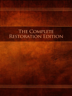 The Complete Restoration Edition Scriptures: Volumes 1-3