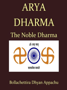Arya Dharma: The Noble Dharma