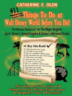 One Hundred Things to do at Walt Disney World Before you Die