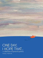 One Day, I Hope That...