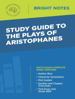 Study Guide to The Plays of Aristophanes