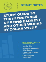 Study Guide to The Important of Being Earnest and Other Works by Oscar Wilde