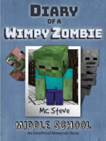 Diary of a Minecraft Wimpy Zombie Book 1: Middle School (Unofficial Minecraft Series)