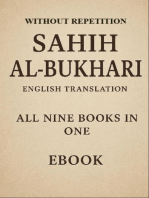 Sahih al-Bukhari: Complete 9 Volumes