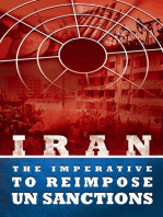 IRAN - The Imperative to Reimpose UN Sanctions