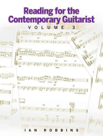 Reading for the Contemporary Guitarist Volume 3