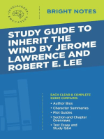 Study Guide to Inherit the Wind by Jerome Lawrence and Robert E. Lee