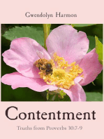 Contentment: Truths from Proverbs 30: 7-9