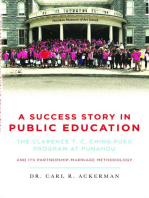 A Success Story in Public Education: The Clarence T. C. Ching PUEO Program at Punahou and Its Partnership-Marriage Methodology