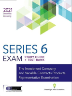 SERIES 6 EXAM STUDY GUIDE 2021 + TEST BANK