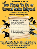 One Hundred Things to do at Universal Studios Hollywood Before you Die