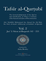 Tafsir al-Qurtubi Vol. 2 : Juz' 2: Sūrat al-Baqarah 142 - 253