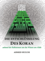 Die Entschlüsselung des Koran: anhand der Reflexionen um das Wissen um Allah