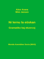 Ni lernu la eŭskan. Gramatiko kaj ekzercoj