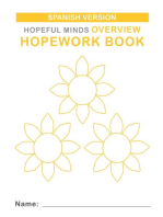 Hopeful Minds Overview Hopework Book (Spanish Version)