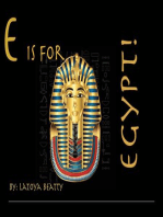 E is for Egypt!