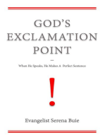 God's Exclamation Point