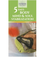 5 days body, mind and soul stabilization - holistic exercises