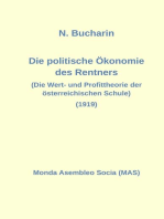 Die politische Ökonomie des Rentners: Die Wert- und Profittheorie der österreichischen Schule (1919)