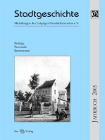 Stadtgeschichte. Mitteilungen des Leipziger Geschichtsvereins e.V.: Jahrbuch 2005