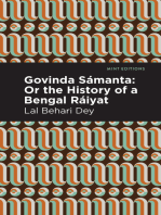 Govinda Sámanta: Or The History of a Bengal Ráiyat