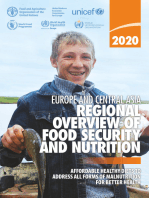 Regional Overview of Food Security and Nutrition in Europe and Central Asia 2020: Affordable Healthy Diets to Address All Forms of Malnutrition for Better Health