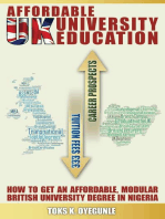 Affordable UK University Education: How To Get An Affordable, Modular British University Degree In Nigeria