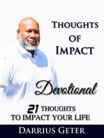Thoughts of Impact: 21 Thoughts to Impact Your Life